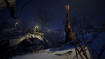 UE4 - Winter Scene | School Project TGA
