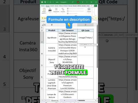 Créer des QR Codes sur Excel hyper facilement | Astuce Excel