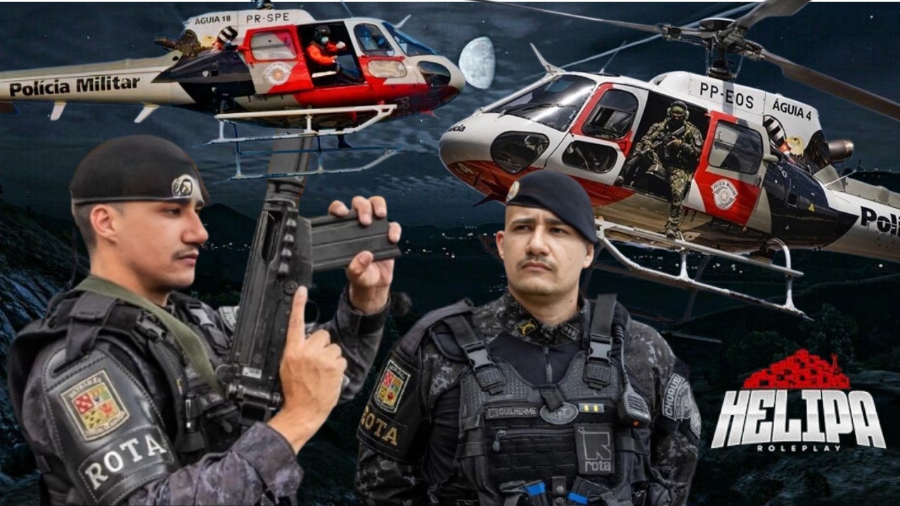 🔴 AO VIVO ROTA  RECRUTAMENTO CAPITÃO PAULO HELIPA ROLE PLAY