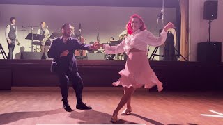 Swing dance impro with Swing Up live music