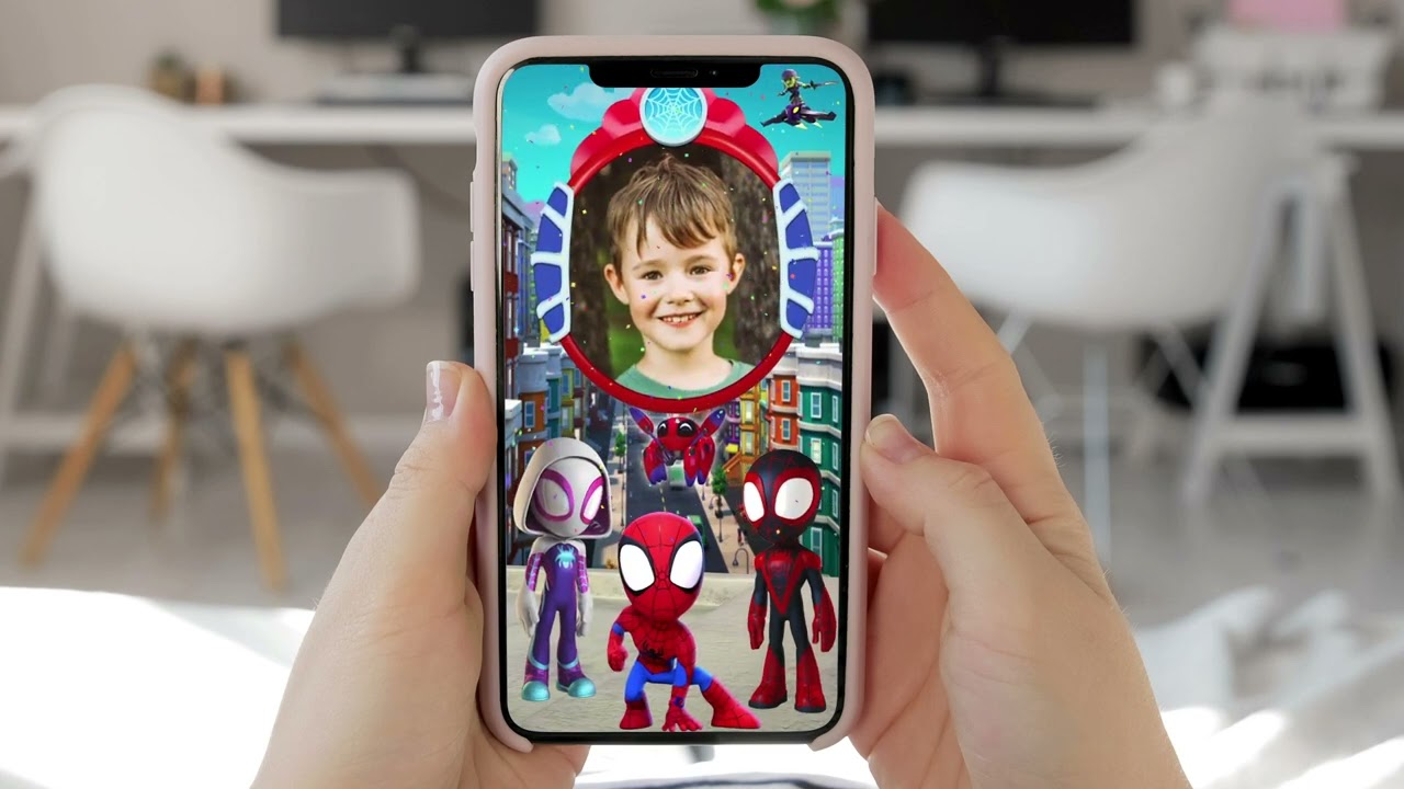 Spidey and Amazing Friends Animated birthday party invitation video
