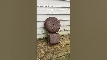 Antique School Bell Ringing 