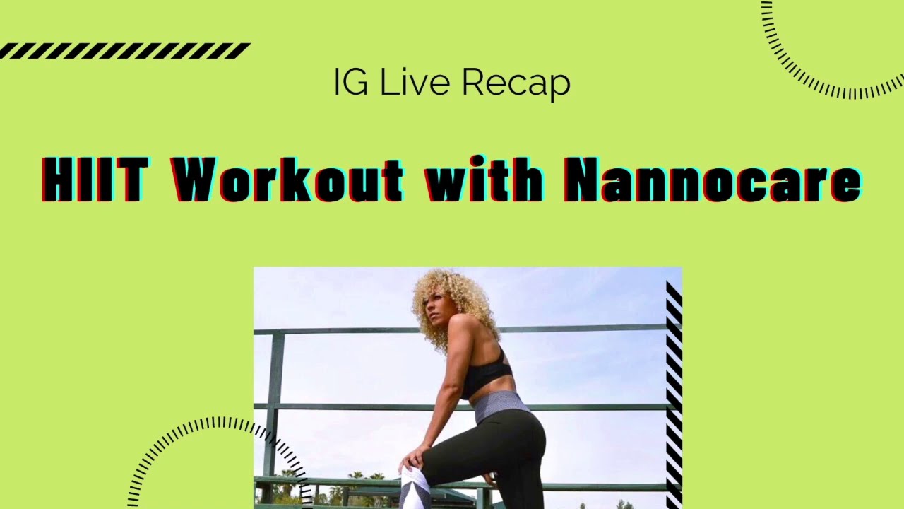 HIIT Workout with Nannocare!