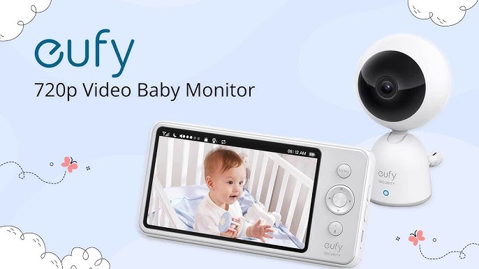 VTech VM923 Video Baby Monitor with 19-Hour Battery Life, 1000ft Long  Range, Pan-Tilt-Zoom, Enhanced Night Vision, 2.8 Screen, 2-Way Audio Talk,  Temperature Sensor, Power Saving Mode and Lullabies 