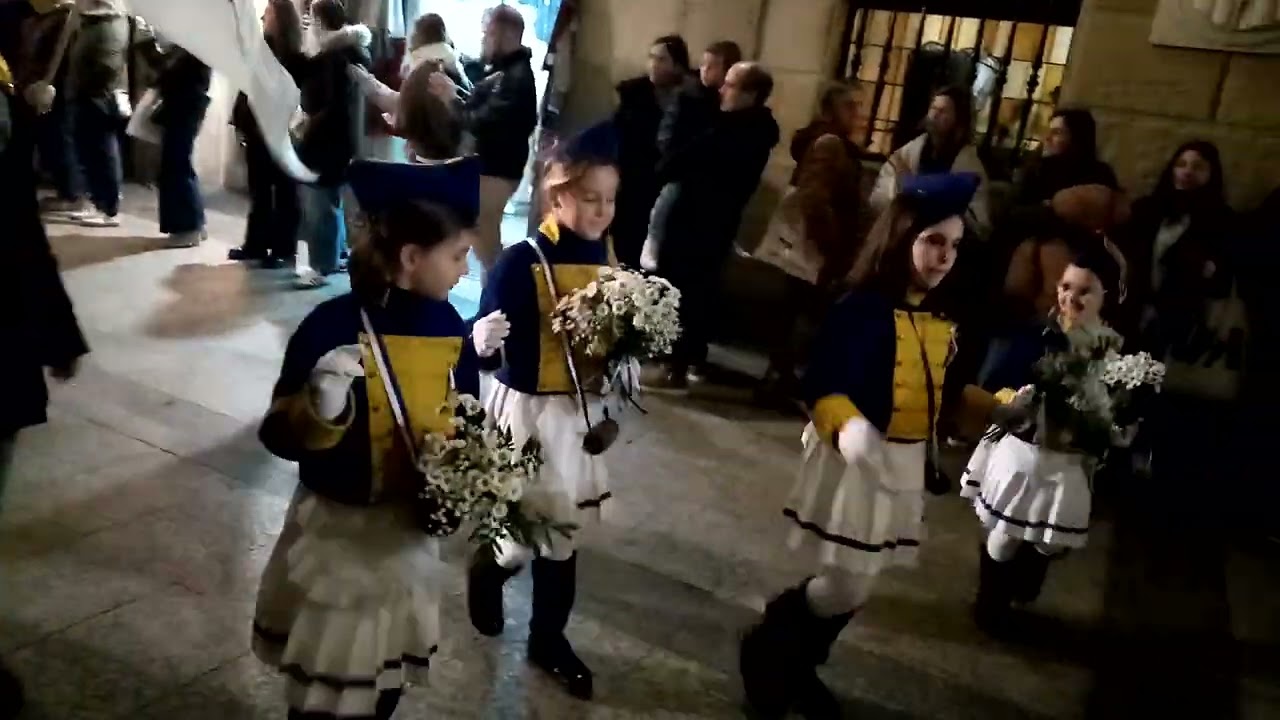 San Sebastián - Donostia. Tamborrada infantil de Kresala. 19-1-26