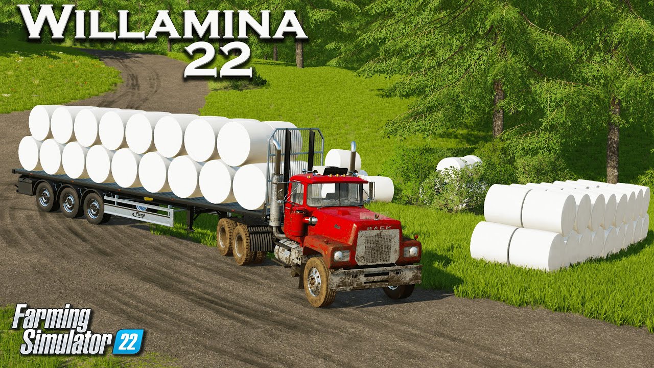 I made 400,000 selling lumber and silage! Willamina 22 YouTube