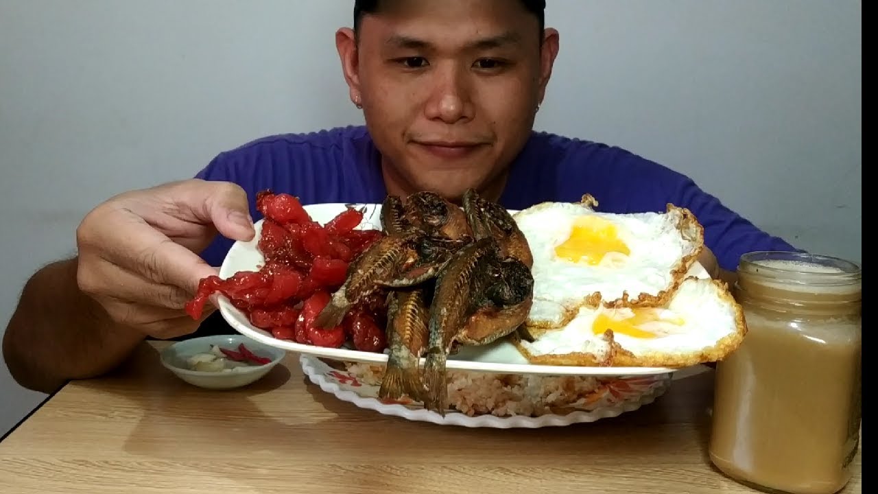 Filipino breakfast Mukbang