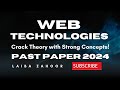 2024 Web technologies Short Questions: SEO, SGML, XHTML, Websites, Head Tag & SOAP Explained