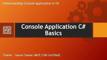 Console Application C# Part 1