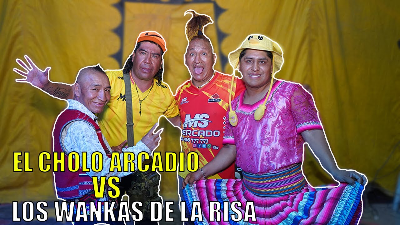 EL CHOLITO ARCADIO DA CATEDRA DE HUMOR EN LIMA😱🔥 LOS HUANACOS DE LA RISA 2024 