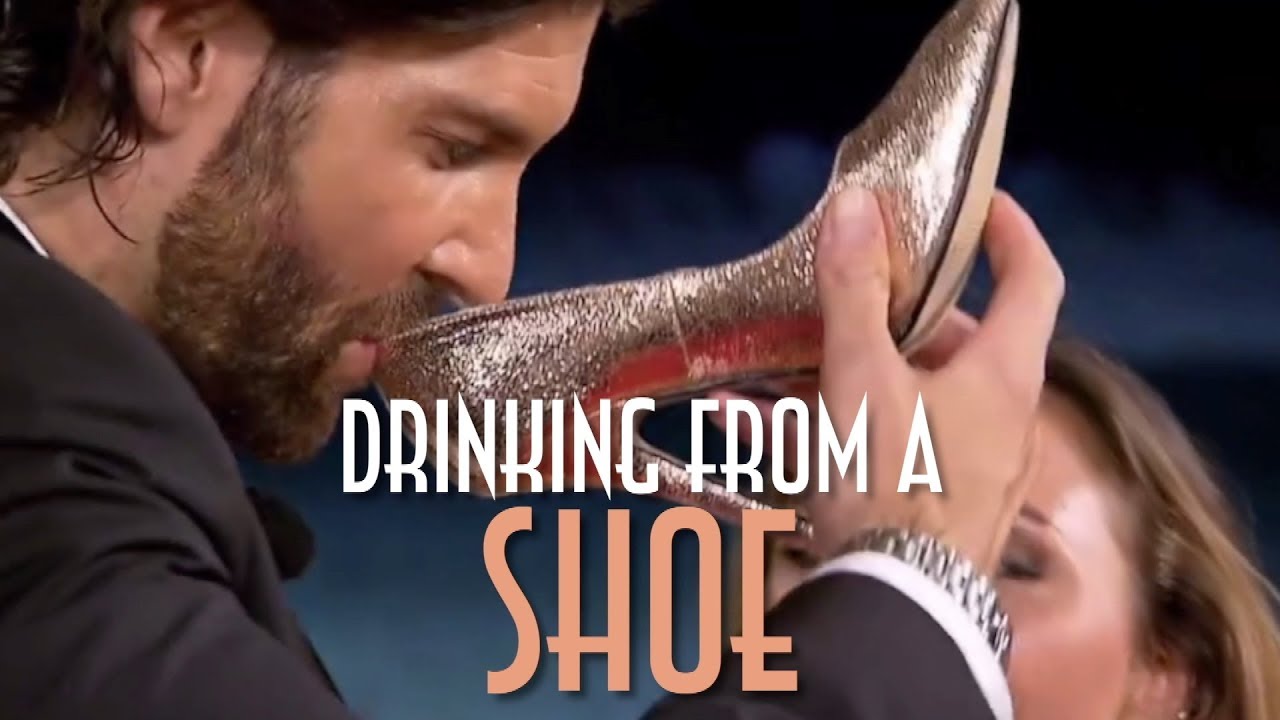 Drinking from a shoe Emerson in English 2019 YouTube