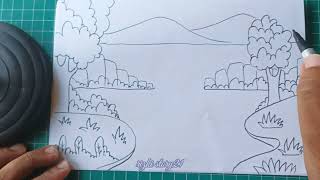 Menggambar Pemandangan Alam Mudah Digambar#menggambarpemandanganalam #trendingvideo Menggambar Pemandangan Alam Mudah Digambar#menggambarpemandanganalam #trendingvideo