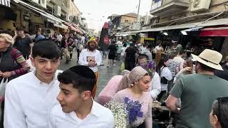 Jerusalem. Mahane Yehuda Market 29 March 2024