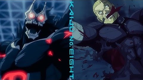 Shinomiya Isao Vs Hibino Kafka Full Fight | Kaiju No 8 [4k 60Fps]