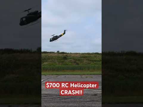 700 Gone In Seconds Expensive RC Helicopter Crash Rc Helicopter Crash