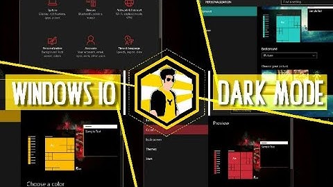Dark Mode In Windows 10 [HOW To Enable Windows 10 Dark Mode Easily] #Tutorial #Tips&Tricks #Tech