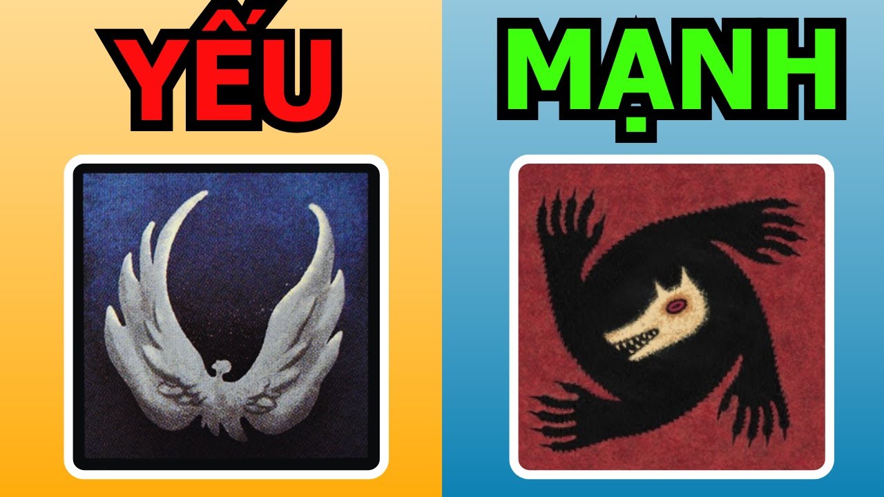 XẾP HẠNG các Role trong MA SÓI từ Yếu đến Mạnh