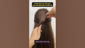 tóc nửa đầu kẹp càng cua đẹp #shorts #lamdep #beautytips #reels #xuhuong #viral