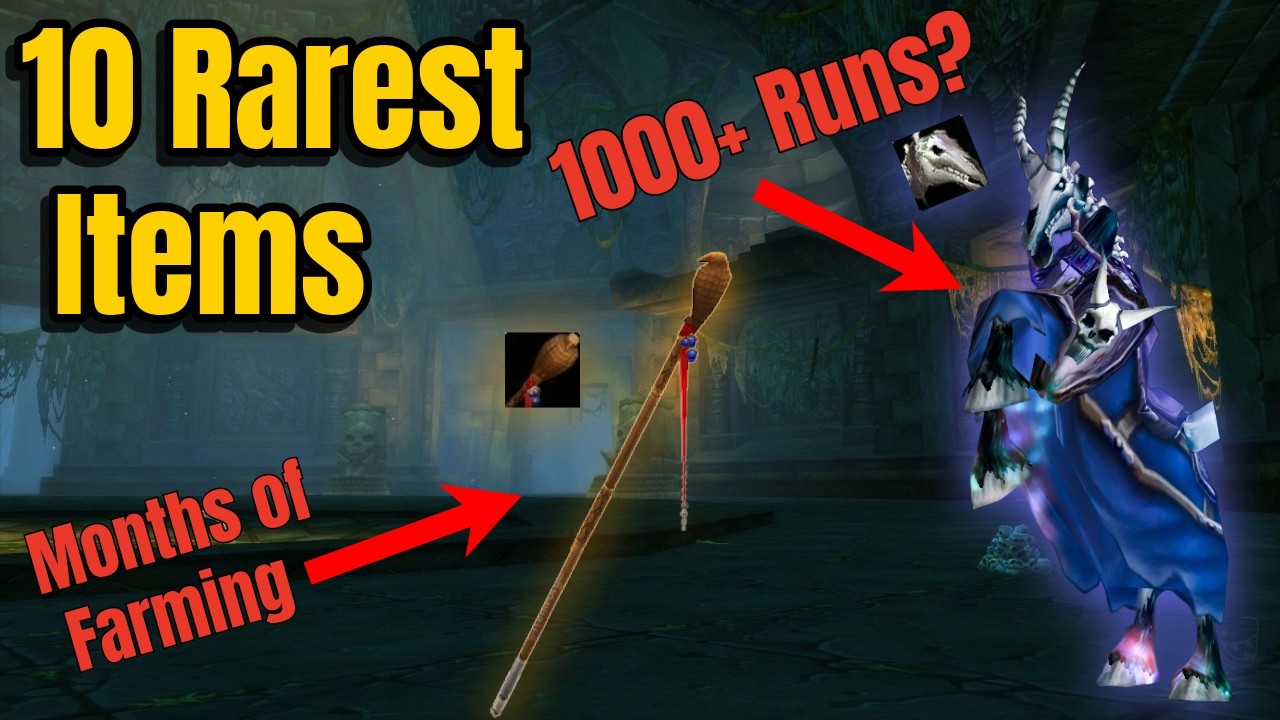 Wow Rarest Items 10 of the Rarest Items in Vanilla WoW - YouTube
