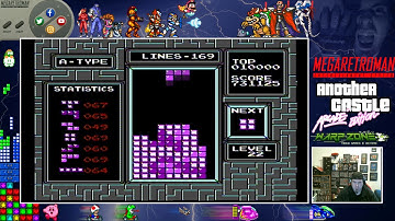 Tetris [NES] - 999,999 - My 1st Recorded Maxout (From Twitch)