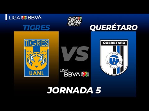 U.A.N.L. Tigres G.B. Queretaro Goals And Highlights