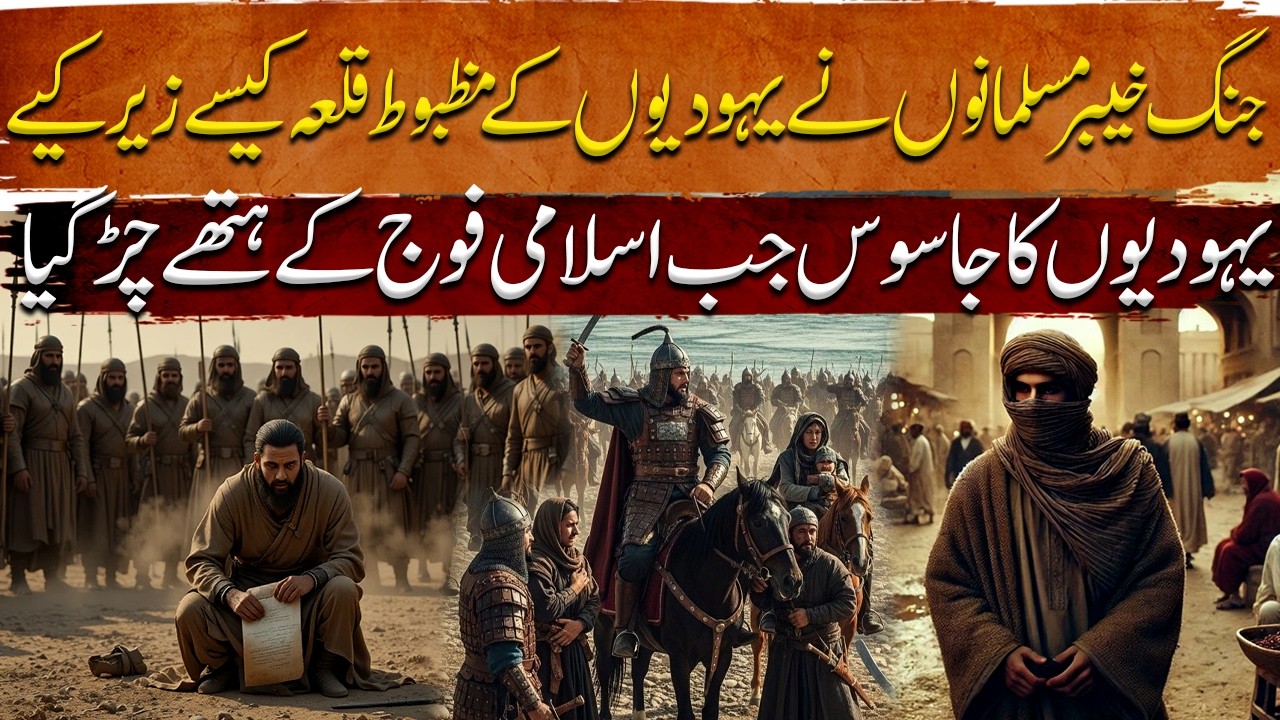 Khayber Ki Fateh EP 08 | The Day a Jewish Spy Was Captured by the Muslim Army
