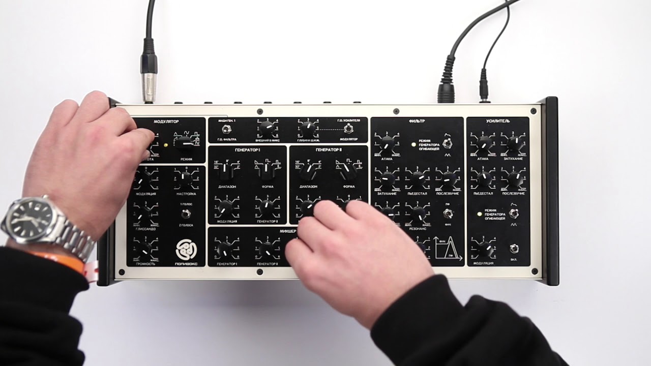 New Polivoks synthesizer - YouTube