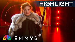 Mariska Hargitay Dresses Up GOT Style | 78th Emmy Awards | NBC