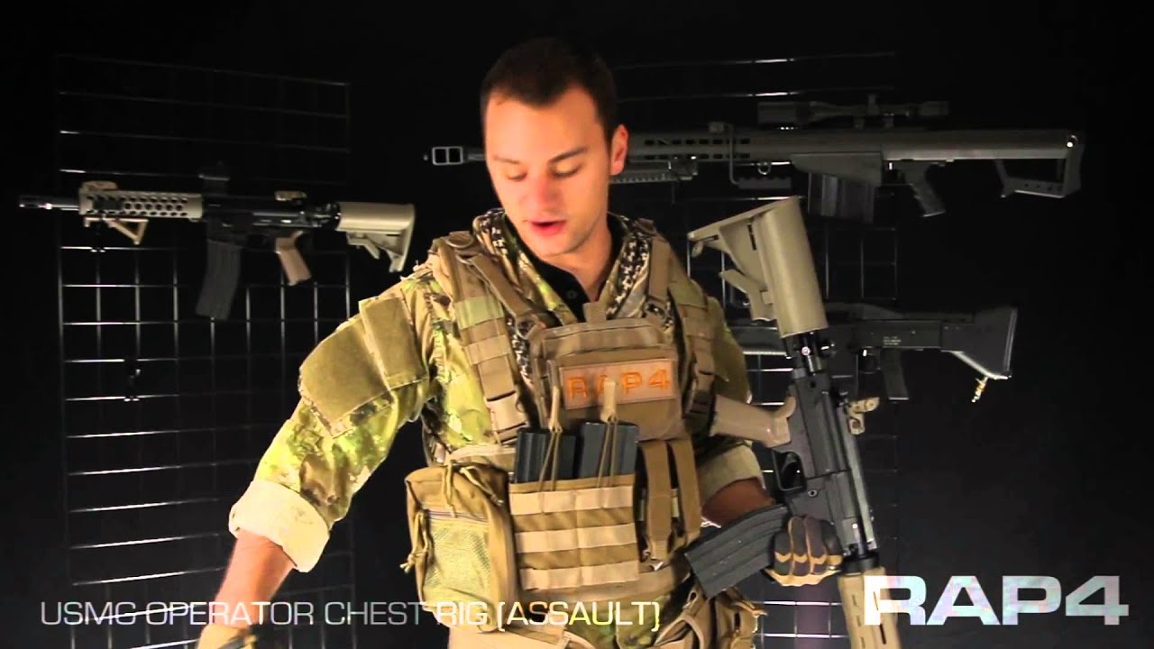 Professional Paintball - Usmg Operator Chest Rig (Ranger Package).mp4