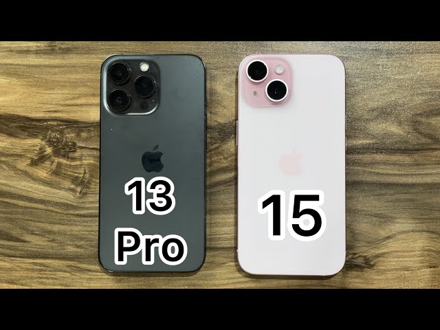 iPhone 13 Pro vs iPhone 15 - YouTube