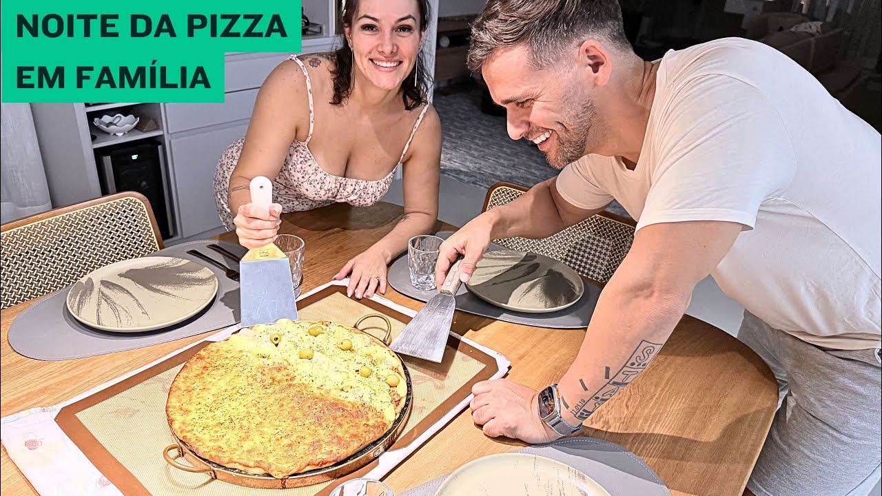 Mais uma Noite da Pizza em Família 😍