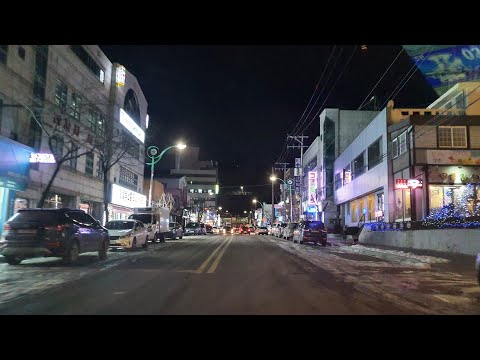 태백 도깨비 택시 또라이브 어둠이 내린 <strong>산골도시</strong> 영업중 잘난척 하고