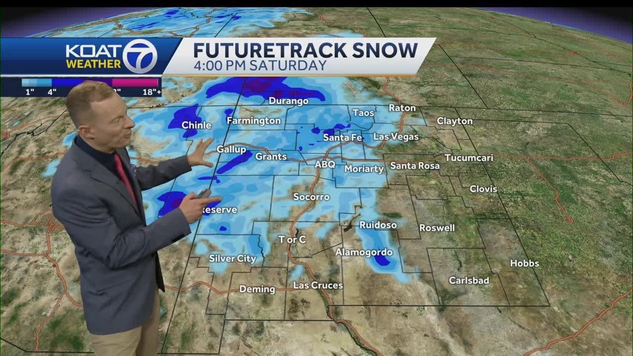 Increasing rain before weekend storm hits New Mexico - YouTube