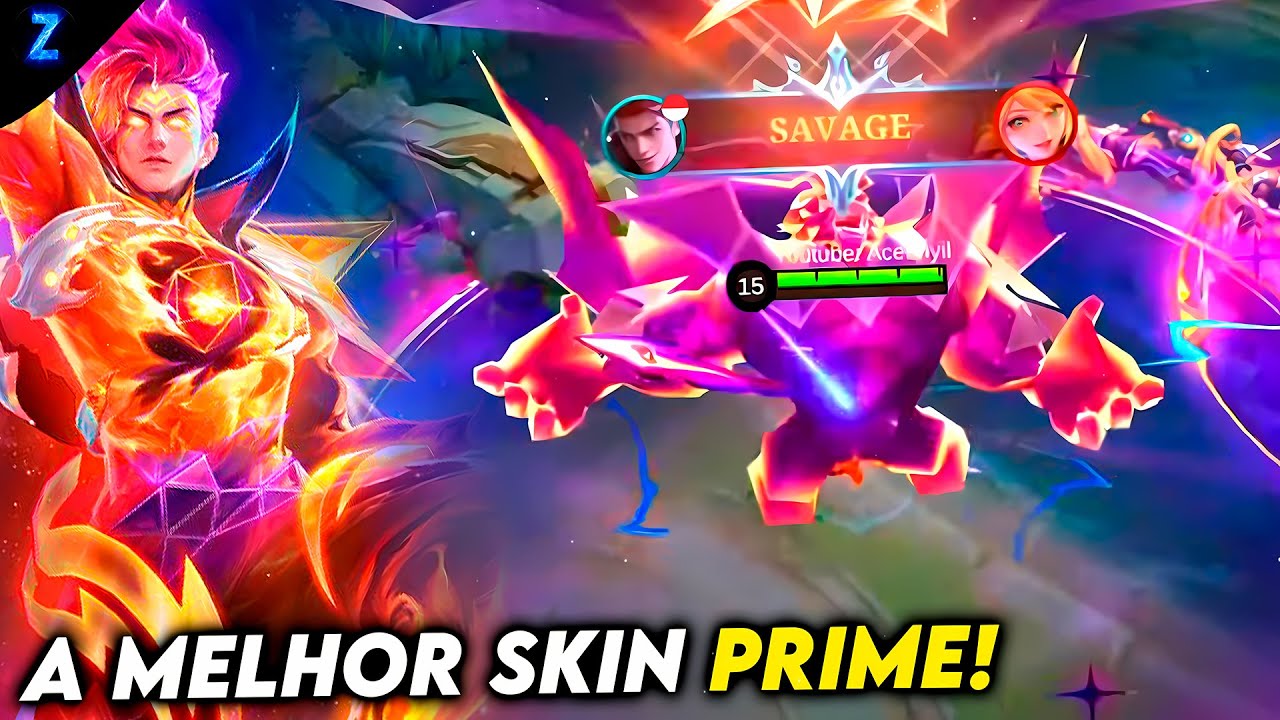 Nova skin do claude m6 prime mobile legends youtube