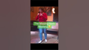 The missing sock mystery😳 #jokes #lol #funny#haha#standupcomedy#comedian#comedy