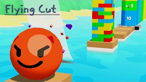 Flying Cut Very satisfying and relaxing ASMR slicing game 49