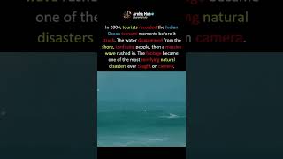 Tourists recorded live the Indian Ocean Tsunami moments before it came #shorts