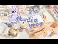 Studio Vlog #17 | BIGGEST GIVEAWAY EVER, pack giveaway, day off, trying gouache | Indonesia