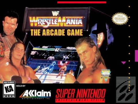 Super Nintendo Game Series Pt 84 WWF WrestleMania Arcade Short Gameplay Super Famicom SNES 