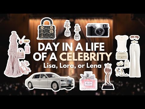 Day In A Life Of A CELEBRITY Lisa Lora Or Lena 