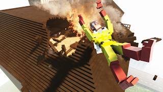 ONE PUNCH MAN Ragdoll Physics #2 Teardown NG