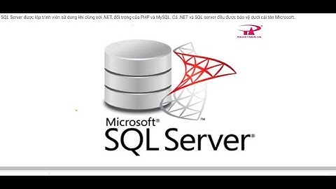Tạo cơ sở dữ liệu và attach database sql server