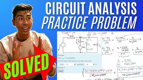 Networks Analysis | Ch.9 Sinusoidal Steady-State Analysis | P9.48_6ed : Given: vg1 = 10 cos(5,000...