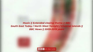 Music || Extended closing theme || BBC South East Today music package || BBC News || 2009-2019 years