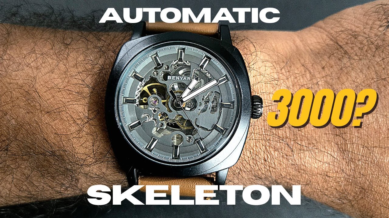 Cheapest Skeleton Automatic Watch? Under ₹3000 