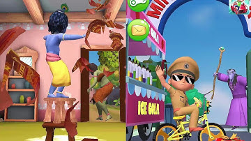 Little Krishna 3D Run | Little Singham Cycle Race - Fun Game - Little Singham vs Little Krishna 