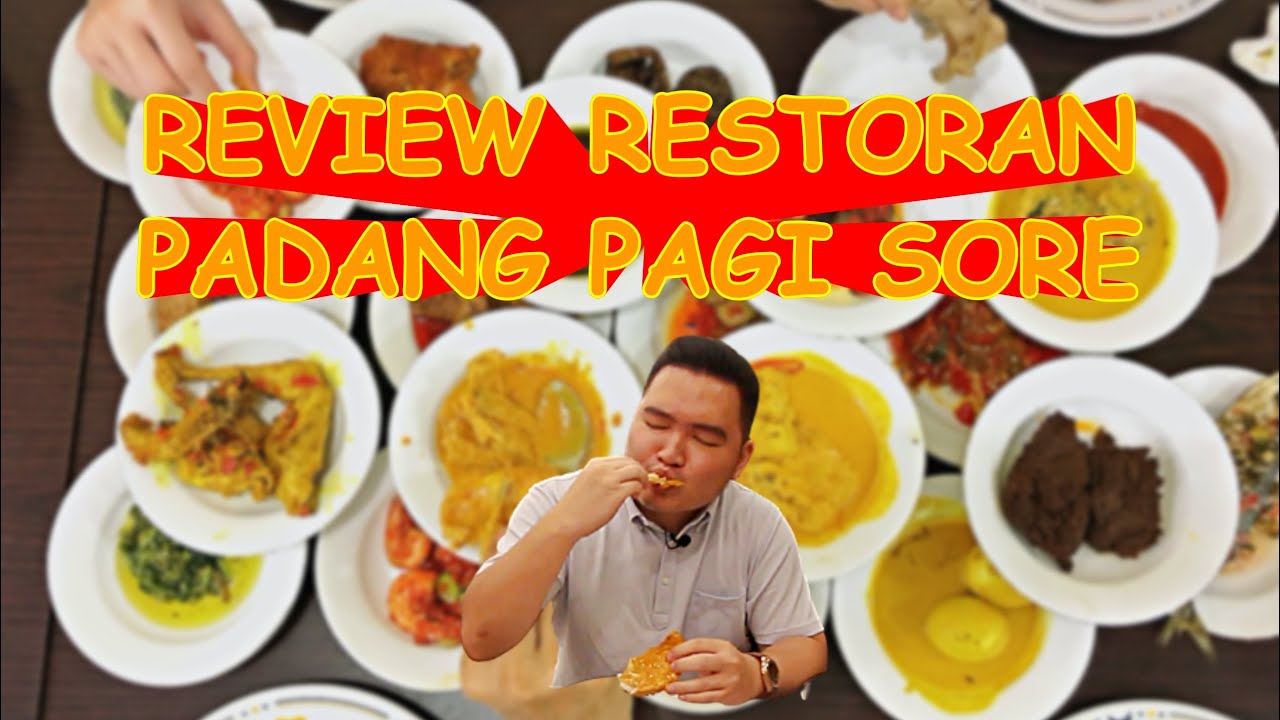 RESTORAN PADANG PAGI SORE!! KATANYA YANG MAKAN DISINI HARUS SULTAN GUYS KARENA MAHAL, EMANG IYA YA?