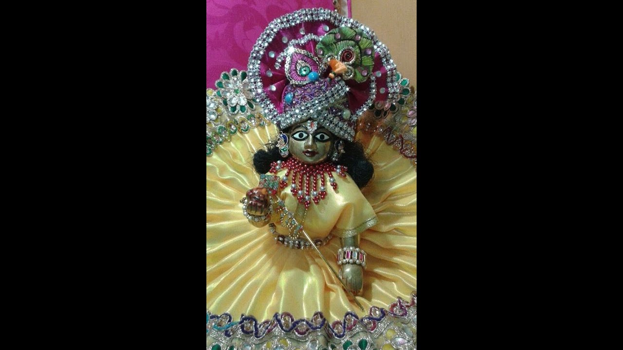 How to make dress (पोशाक) of Bal Gopal / Ladoo Gopal / Kanah ji