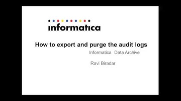 How to export and purge the audit logs in Data Archive