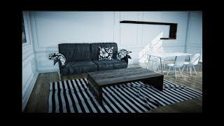 Archviz Lighting Box Without GI test